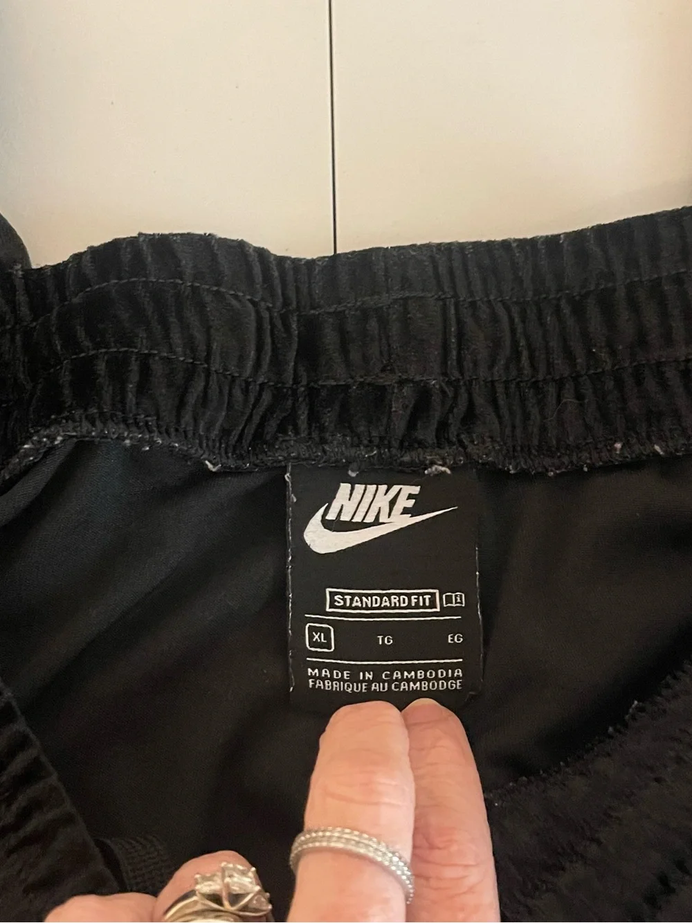 Nike Girls' Crushed Velour Track Pant/Jogger XL